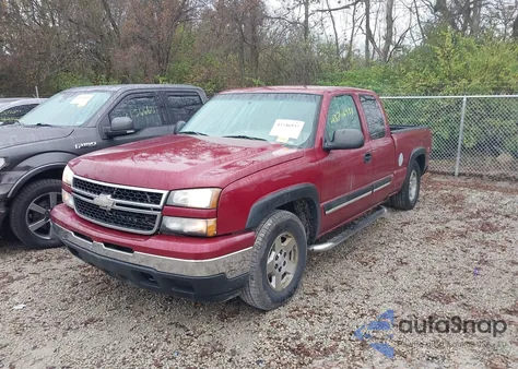 2007 Chevrolet Silverado 1500 Classic Lt1 from USA, damaged, VIN 1GCEK19B77Z185406